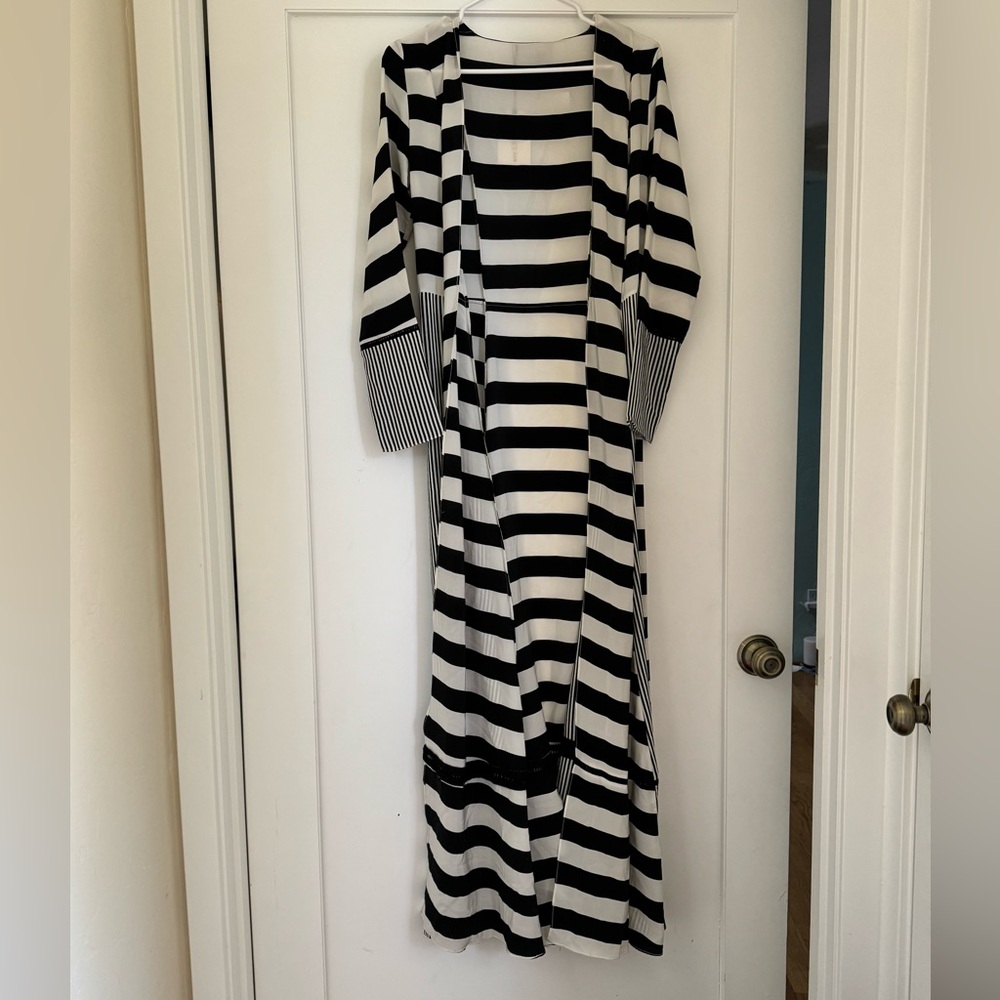We are LEONE Multi Stripe Contrast Maxi